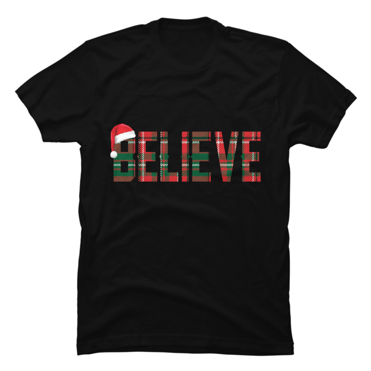santa believe shirt